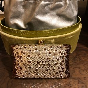 Vintage Daniella Swarovski Crystal Evening Bag